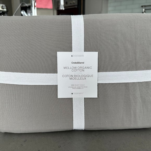 Crate&Barrel Bedding Nwt Crate And Barrel King Mellow Organic